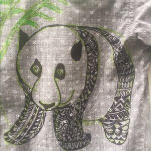 SOLD.  SOLD Kids Cherokee hand painted shirt !!!